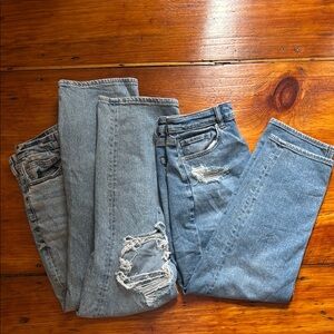American Eagle wide leg Jean bundle